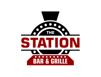 The Station Bar & Grille logo design by cintoko