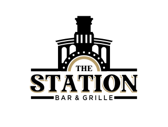 The Station Bar & Grille logo design by kopipanas