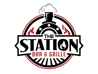 The Station Bar & Grille logo design by jaize