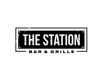 The Station Bar & Grille logo design by kimora