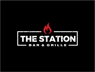 The Station Bar & Grille logo design by kimora