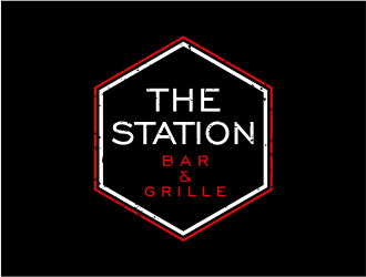 The Station Bar & Grille logo design by kimora