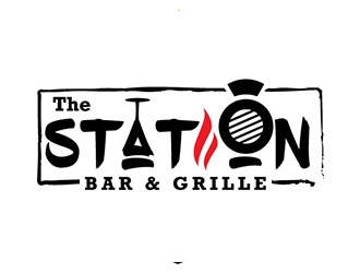 The Station Bar & Grille logo design by gogo