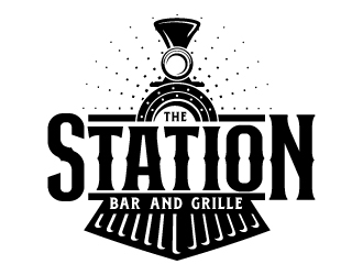 The Station Bar & Grille logo design by LogOExperT