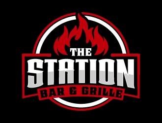 The Station Bar & Grille logo design by LogOExperT