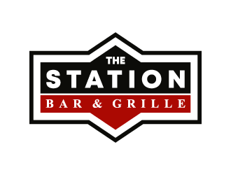 The Station Bar & Grille logo design by cube_man