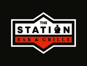 The Station Bar & Grille logo design by cube_man