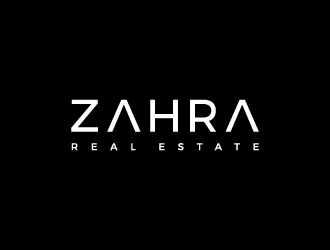 Zahra Real Estate logo design by denfransko