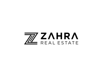 Zahra Real Estate logo design by FloVal