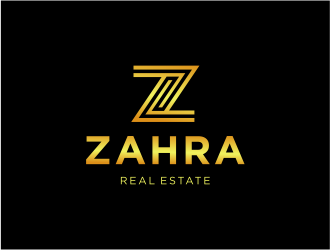 Zahra Real Estate logo design by FloVal