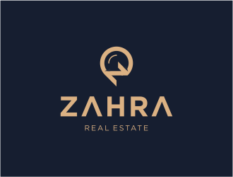 Zahra Real Estate logo design by FloVal