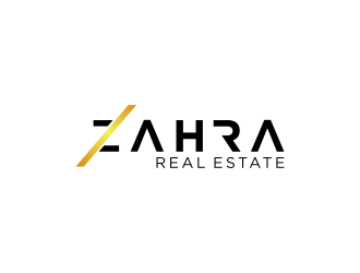 Zahra Real Estate logo design by FloVal