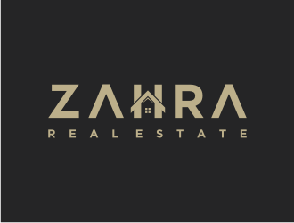 Zahra Real Estate logo design by Kraken