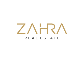 Zahra Real Estate logo design by clayjensen