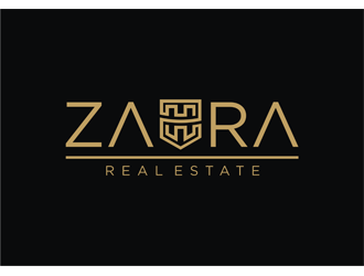 Zahra Real Estate logo design by clayjensen