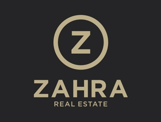 Zahra Real Estate logo design by Abril