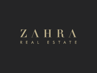 Zahra Real Estate logo design by pencilhand