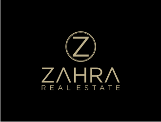 Zahra Real Estate logo design by sodimejo