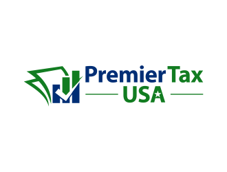 Premier Tax USA logo design by ingepro