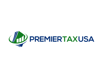 Premier Tax USA logo design by ingepro