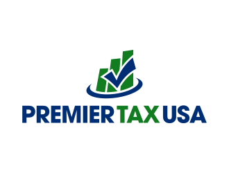 Premier Tax USA logo design by ingepro