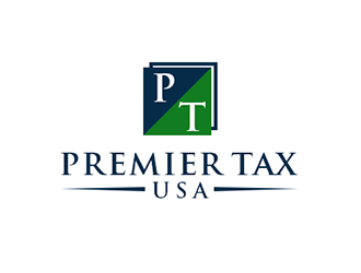 Premier Tax USA logo design by Optimus