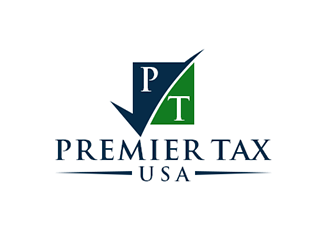 Premier Tax USA logo design by Optimus