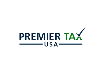 Premier Tax USA logo design by Optimus