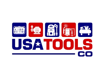 USA TOOLS CO logo design by jaize