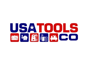 USA TOOLS CO logo design by jaize