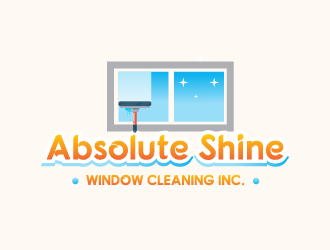 Absolute Shine Window Cleaning Inc. logo design by czars