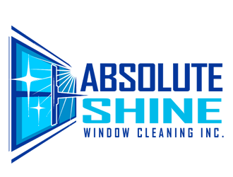 Absolute Shine Window Cleaning Inc. logo design by Coolwanz