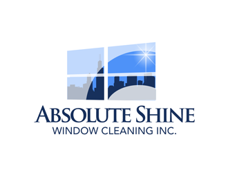 Absolute Shine Window Cleaning Inc. logo design by kunejo