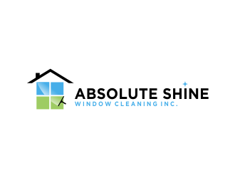 Absolute Shine Window Cleaning Inc. logo design by done