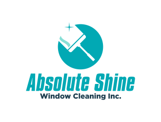 Absolute Shine Window Cleaning Inc. logo design by ekitessar