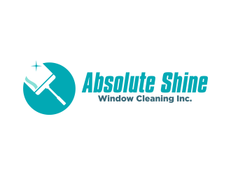 Absolute Shine Window Cleaning Inc. logo design by ekitessar