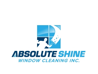 Absolute Shine Window Cleaning Inc. logo design by jaize