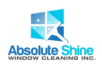 Absolute Shine Window Cleaning Inc. logo design by LogoInvent