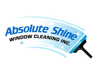 Absolute Shine Window Cleaning Inc. logo design by LogoInvent