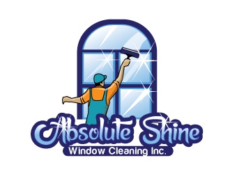 Absolute Shine Window Cleaning Inc. logo design by gogo