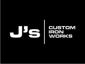 J’s Custom Iron Works logo design by puthreeone