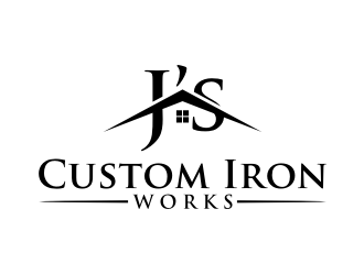 J’s Custom Iron Works logo design by puthreeone