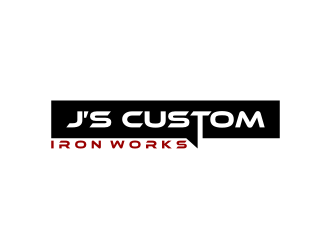 J’s Custom Iron Works logo design by asyqh