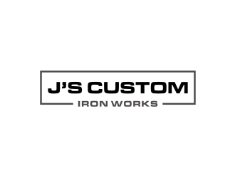 J’s Custom Iron Works logo design by asyqh