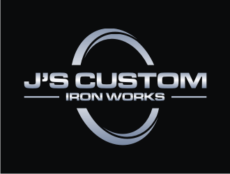 J’s Custom Iron Works logo design by rief