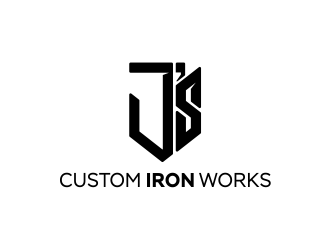 J’s Custom Iron Works logo design by amazing