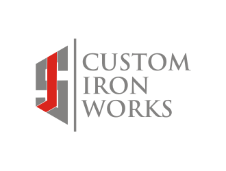 J’s Custom Iron Works logo design by Diancox