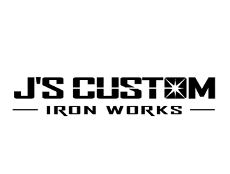 J’s Custom Iron Works logo design by Coolwanz