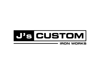 J’s Custom Iron Works logo design by cintoko