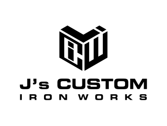 J’s Custom Iron Works logo design by cintoko